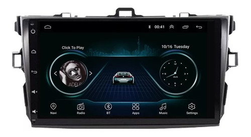 Auto Estereo Pantalla Android Toyota Corolla + Gps Mirrorli 