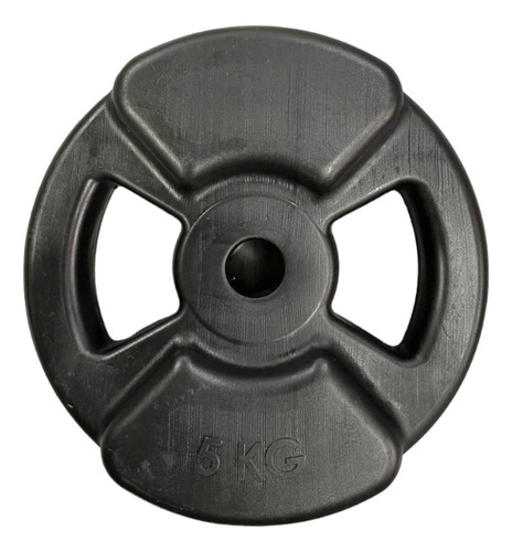 Kit Body Pump 20 Kg Discos 5kg C/ Agarre Pvc + Barra 1.20 Mt Color Negro