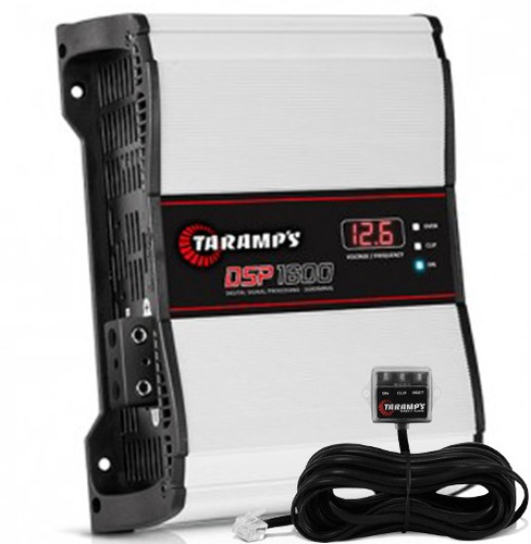 Modulo Taramps Dsp 1600 1600w Rms 1 Ch 1 Ohm Amplificador