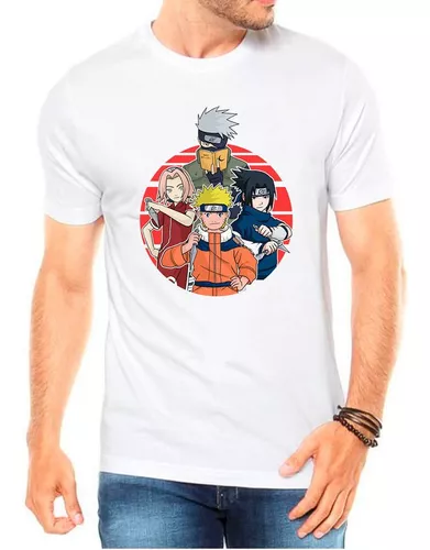 Emporio Dutra - Camiseta Manga Longa Mangá Naruto Sasuke Uchiha pequeno