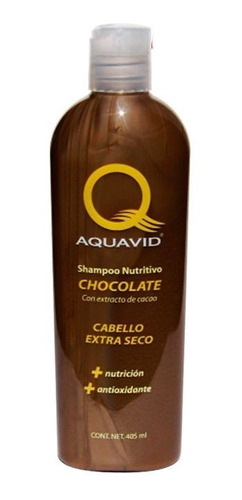 Shampoo Chocolate Aquavid 405ml