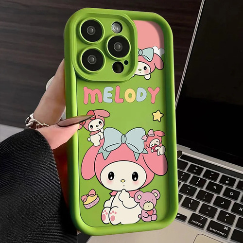 ( Funda Bonita Sanrio Hello Kitty For iPhone 15, 14, 13, 12,