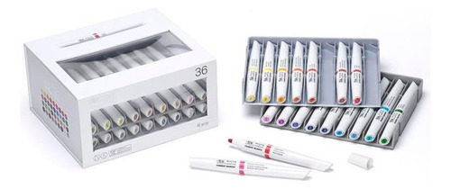 Marcador Profissional Pigment Marker 36 Cores Winsor &newton