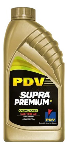 Aceite Pdv Supra Api 15w40 Mineral 