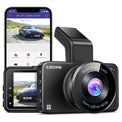 M17 Wifi Dash Cam App 1080p Fhd Dvr Car Driving Recorde...