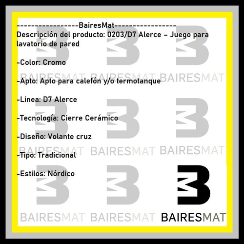 Imagen 5 de 9 de Grifería Baño Fv Alerce Lavatorio De Pared Bidet Ducha Cromo