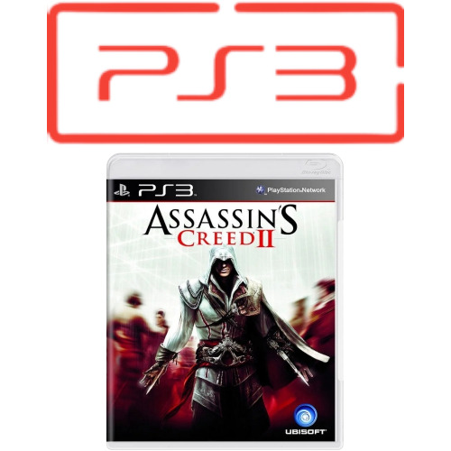 Jogo Assassins Creed 2 Ps3 Sony Midia Física - Nota Fiscal (Usado)
