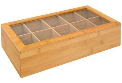 Caja De Té Bamboo