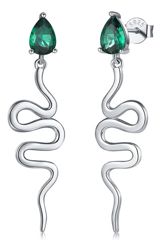 925-sterling-silver Snake Stud Earrings Snake Earring, Snake