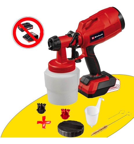 Equipo Pintar Einhell 18v Soplete Maquina Pistola Compresor