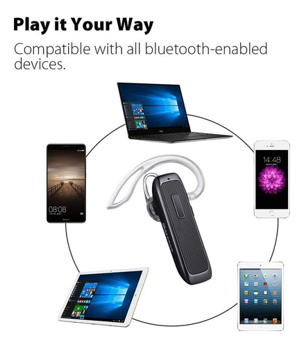 Auricular Bluetooth Marnana Manos Libres Con Microfono