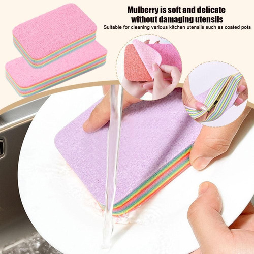 Paño De Limpieza Rasgable, Superabsorbentes, Reutilizables