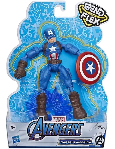 CAPITAN AMERICA FIGURA JUGUETES AVENGERS MUÑECOS JUGUETERIA