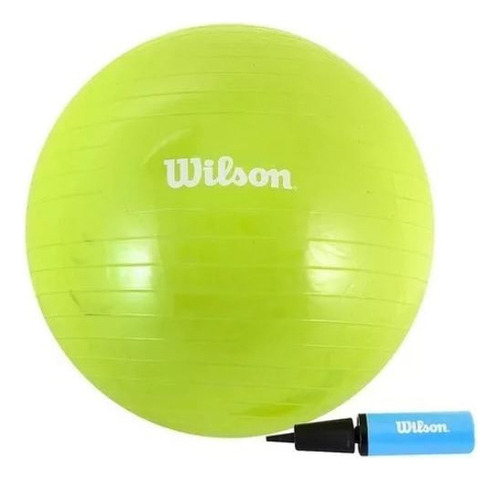 Pelota Wilson Para Yoga Pilates 65 Cm Incluye Bomba