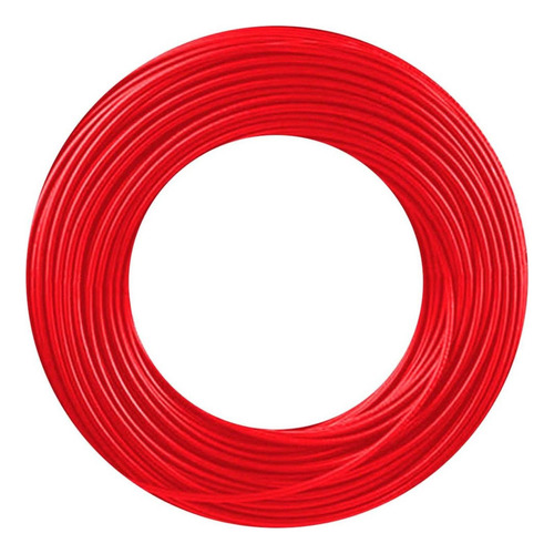 Cable Thhw-ls Rohs Calibre 14 Awg Rojo 50m