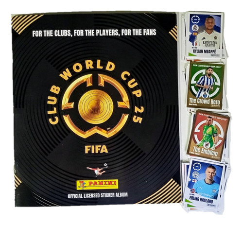 Álbum Mundial De Clubes Panini + 200 Figuritas Sin Repetir