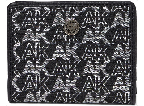 Anne Klein Ak Logo Bifold Denim Talla Única