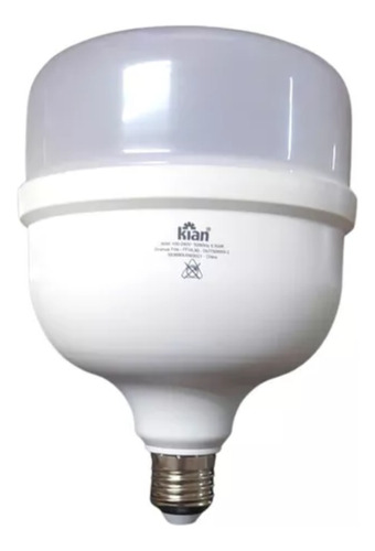 Lampada Led 40w E27 Alta Potencia 3000k Amarela