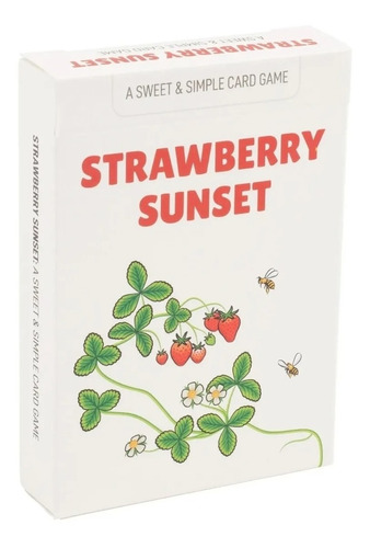 Strawberry Sunset. Juego De Mesa