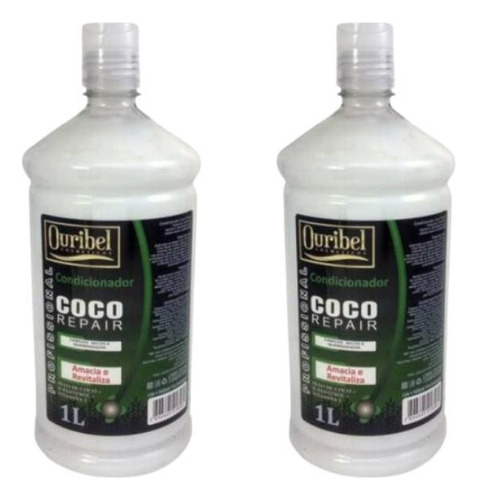 Condicionador Ouribel 1000ml Coco Repair - Kit C/2un