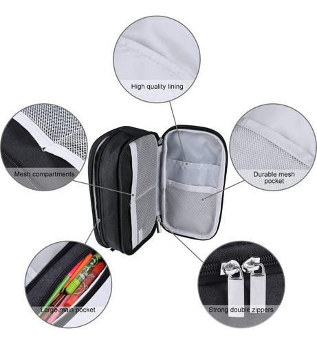 Cartuchera Para Lapices- Chelory- Gran Almacenamiento