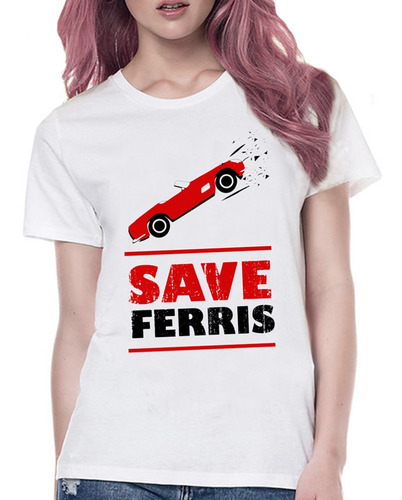 Imagem 4 de 4 de Camisa De Malha 100% Algodão Filme Save Ferris Bueller