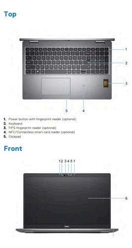 Laptop Latitudedell 5530 Inteli7 Procesador 16gbram 512 Ssd