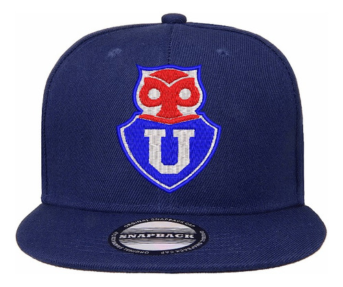 Gorro Jockey Visera Curva Universidad De Chile Bordado 