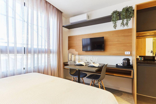 Imagem 4 de 30 de Studio 18m² No Água Verde, Curitiba - St0051