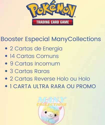 Pokemon Tcg - Booster Especial 30 Cards + Ultra Rara / Promo