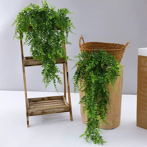 Enredaderas, Helechos Y Plantas Artificiales Para Colgar, 2