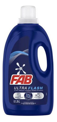 Fab Detergente Liquido 3 L