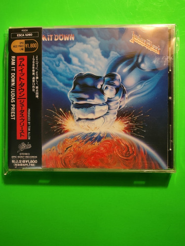 Judas Priest - Ram It Down (cd Álbum, 1991 Japón)