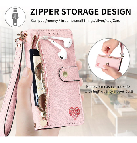 . Funda De Piel Tipo Cartera For Teléfono Oneplus Nord .