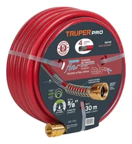 Comprar Manguera De Riego 5\u002F8 Reforzada 4 Capas 30m Conectores Metal