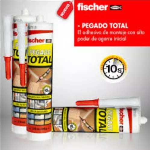 ▷ Adhesivo de Montaje para Madera, Yeso o Ladrillo - Fix Express