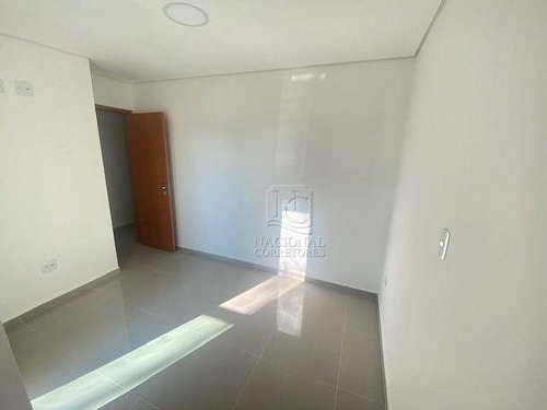 Cobertura Com 2 Dormitórios À Venda, 77 M² Por R$ 315.000,00 - Jardim Utinga - Santo André/sp - Co4830