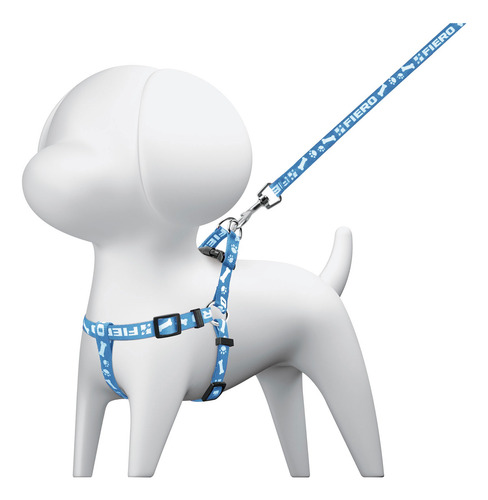 Correas Con Pechera P/ Perro Mediano Color A Elegir 1.5 Cm