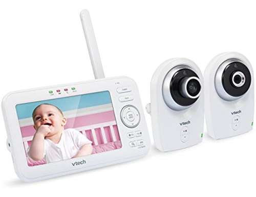 Vtech Vm351 5 Monitor De Bebé De Vídeo Digital Con Lente Gra