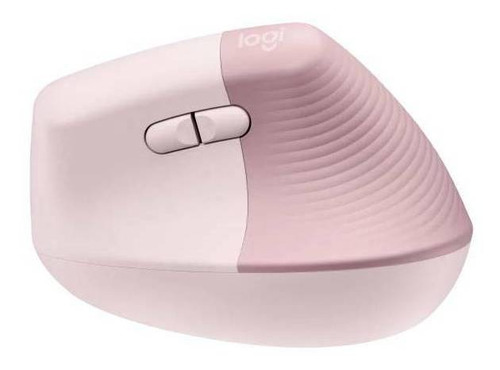 Imagen 1 de 4 de Mouse vertical inalámbrico Logitech  Serie Ergo Lift rosado