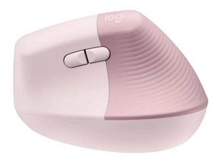 Mouse vertical inalámbrico Logitech Serie Ergo Lift rosado