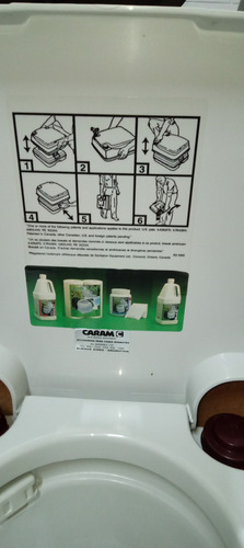 Inodoro Portatil Marca Visa Potty 238 De 14 Litros