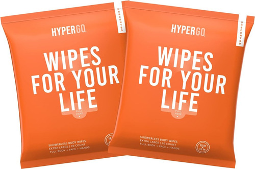 Hypergo Toallitas Frescas Para Limpieza Corporal Y Facial