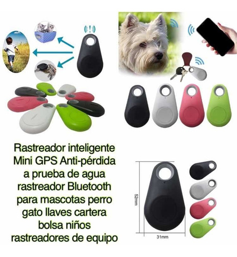 Imagen 6 de 6 de Mini Gps Anti-pérdida Rastreador Inteligente Bluetooth