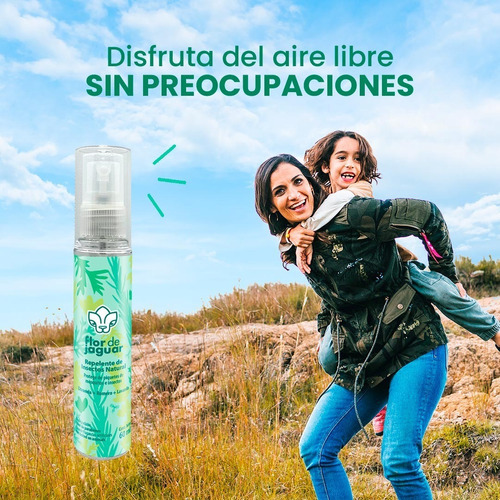 Flor De Jaguar I Repelente De Insectos Natural En Spray 60ml