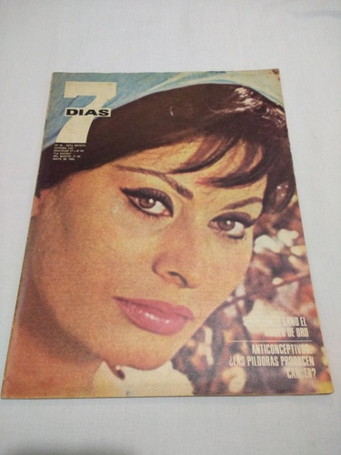 Revista Siete Días - 76 - Sofía Loren - Año 1966