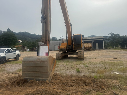 Escavadeira Hidráulica Hyundai 220 Com Braço Longo 11k Horas