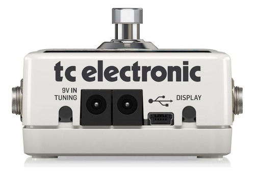 Pedal Afinador Chromático Tc Electronic Polytune Branco Branco