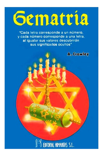 Gematria de Aleister Crowley en Español editorial Humanitas