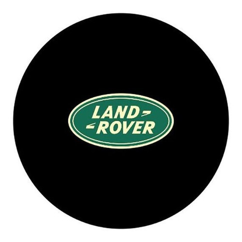 Capa De Estepe Land Rover Defender Logo Verde